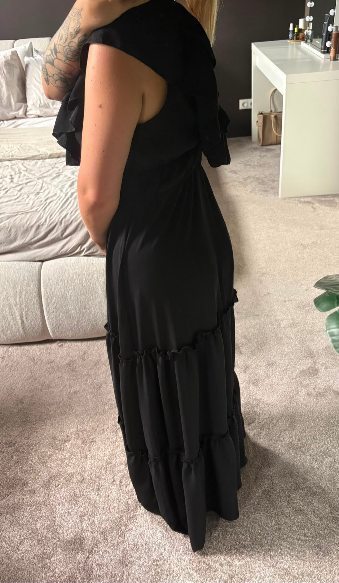 Solea Ruffle Jurk