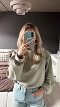 Basic puff sweater