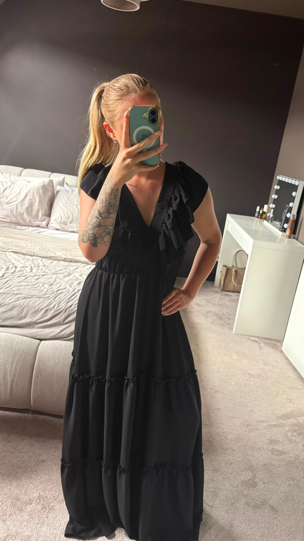 Solea Ruffle Jurk