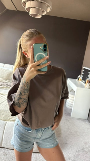 Heart open back top