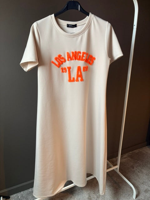 Los Angeles tshirt jurk